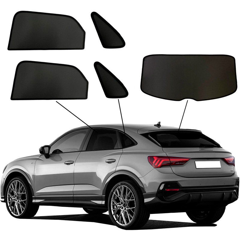 SunClip Zicht- & Zonwering  Audi Q3 Sportback (F3N) 2019-