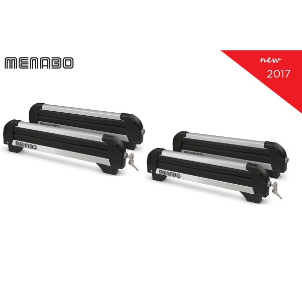 Menabo IceBerg Dubbel Ski en Snowboard houder voor 8 ski's