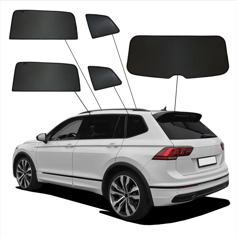 SunClip Zicht- & Zonwering  Volkswagen Tiguan Allspace (5N) 2017-2024