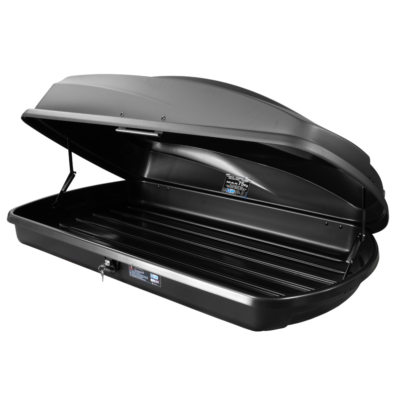 Twinny Load Dakbox TBX 370 Liter Mat-Zwart met Textuur 138x78x36cm