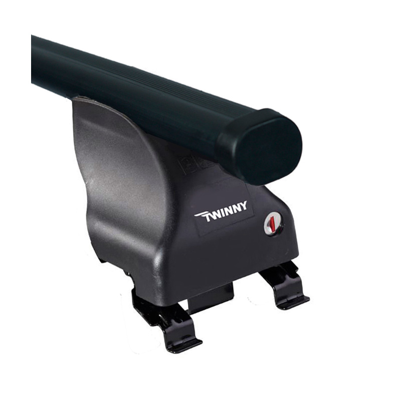 Dakdragerset Twinny Load Staal S15 semi pasvorm (voor auto's zonder dakreling)