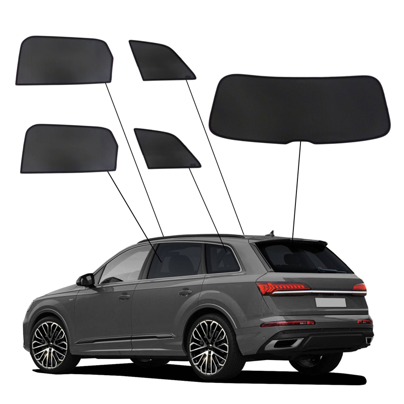 SunClip Zicht- & Zonwering  Audi Q7 (4M) 2015-