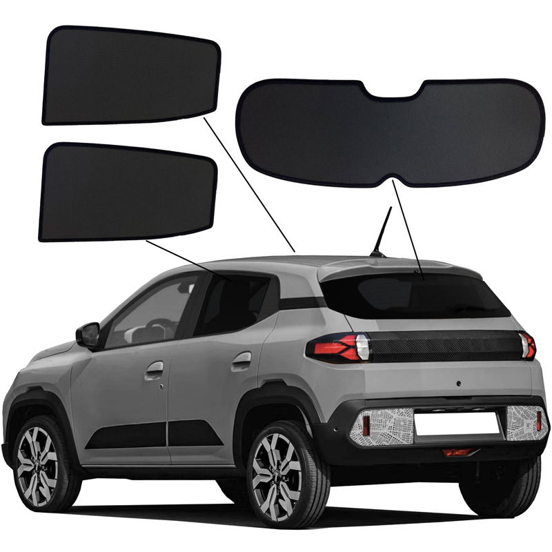 SunClip Zicht- & Zonwering  Dacia Spring (EV) Facelift 2024-