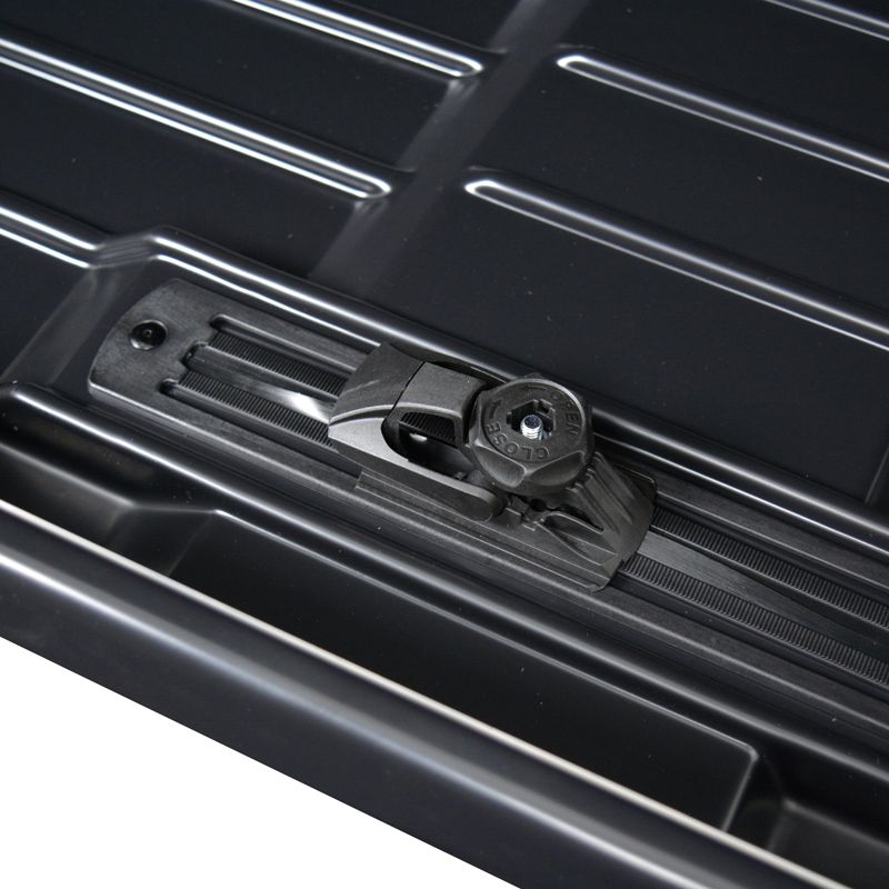 Twinny Load Dakbox NXT 430 Liter Glanzend-Zwart 190x78x38cm (Dubbelzijdig)