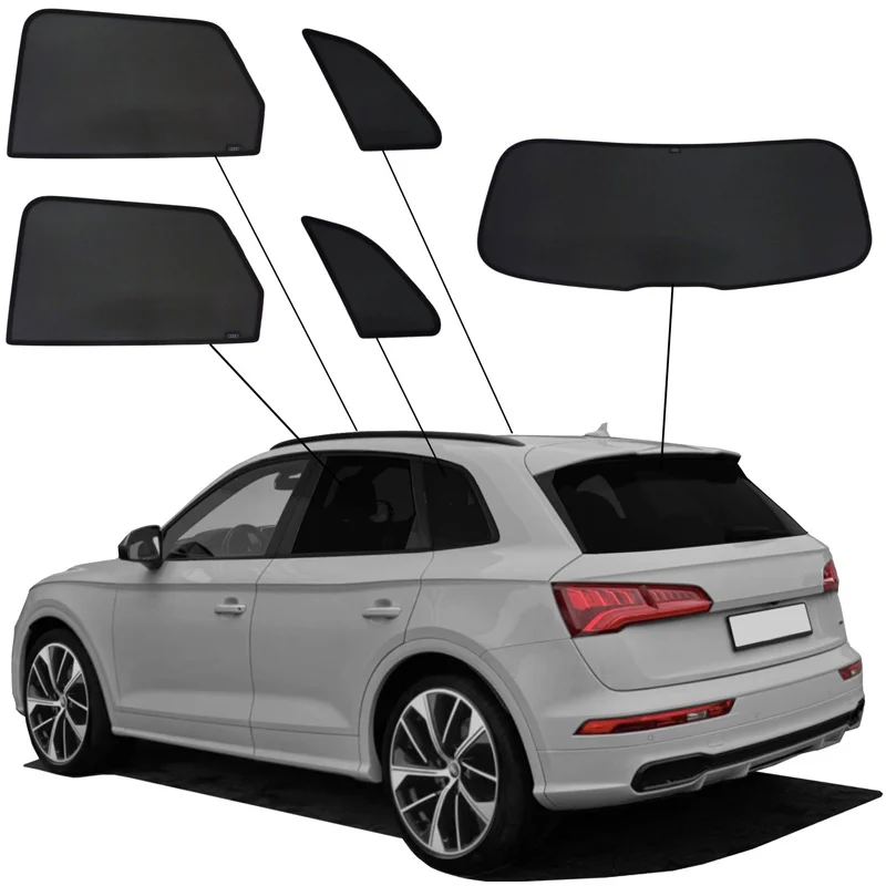 SunClip Zicht- & Zonwering  Audi Q5 (FY) 2017-2025 excl. Sportback