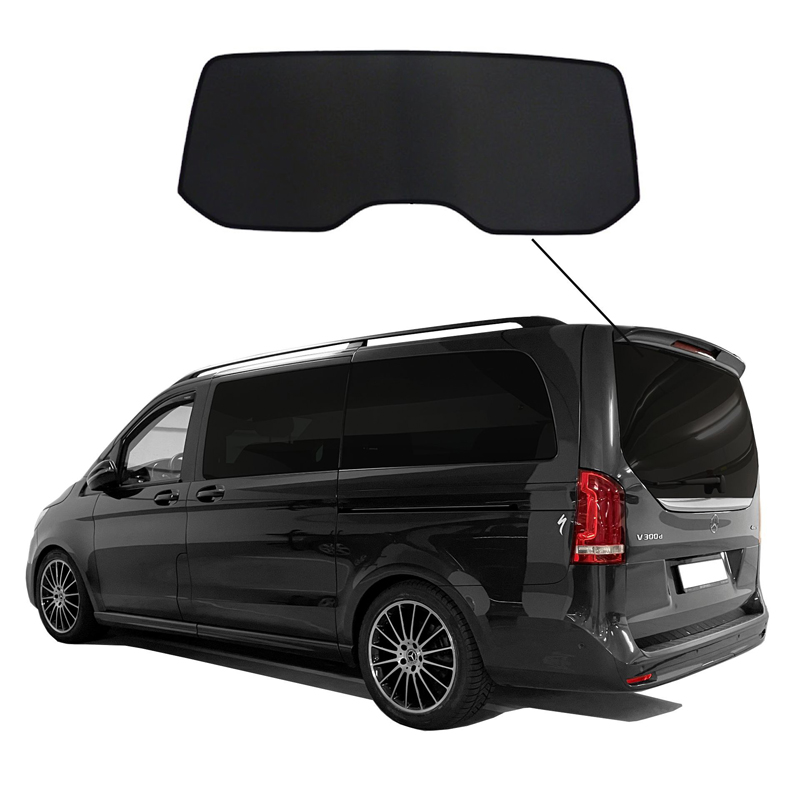 SunClip Zicht- & Zonwering  Mercedes V-Klasse W447 2014-2024 (alleen achterklep)