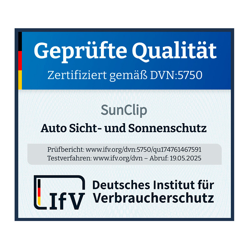 SunClip Zicht- & Zonwering  Audi A3 (8V) Sportback 2012-2020