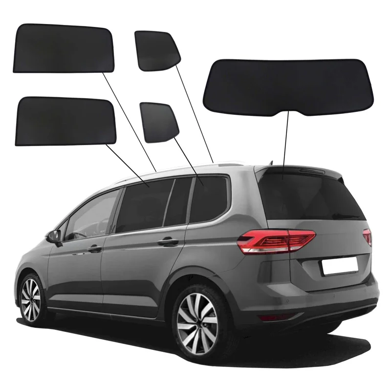 SunClip Zicht- & Zonwering  Volkswagen Touran (5T1) 2015-